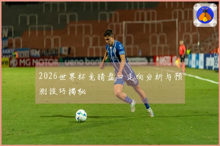2026世界杯竞猜盘口走向分析与预测技巧揭秘