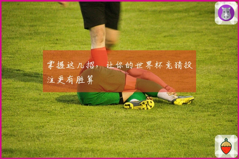 掌握这几招,让你的世界杯竞猜投注更有胜算